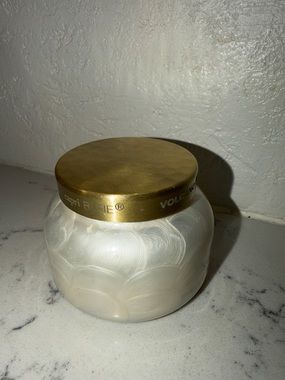 Capri Blue Volcano Candle Jar with Gold Lid - Empty